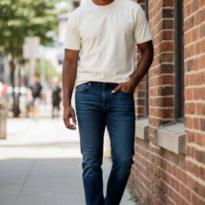Joseph Abboud  Slim Fit Jeans Men’s size 40 x 30 Dark Wash Denim Straight Legs